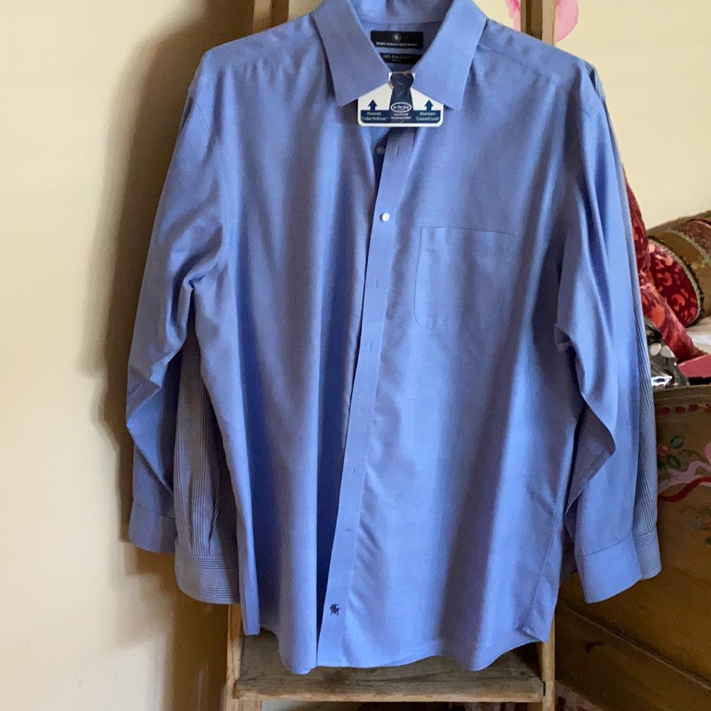 Hart/Schaffer+Marx 3 different bl/wh dress shirts